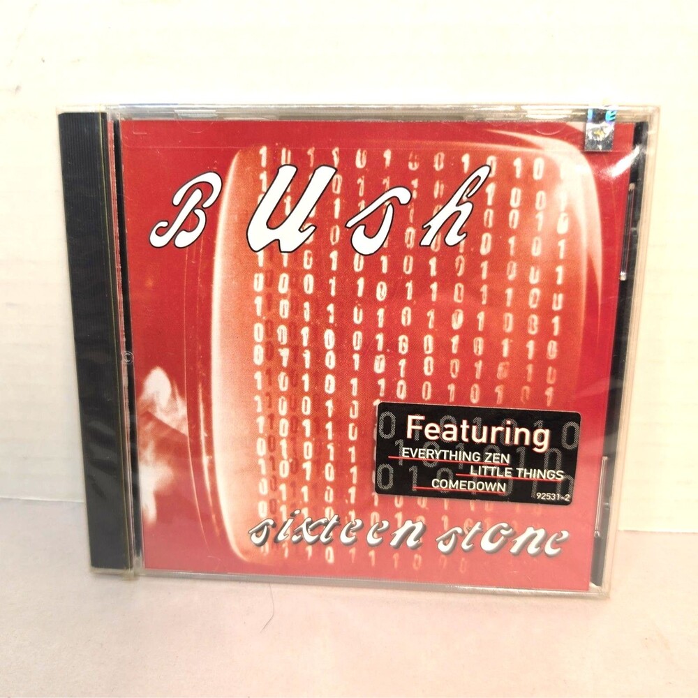 New sealed 1994 Bush  Sixteen Stone Interscope 92531-2 grunge/post-grunge